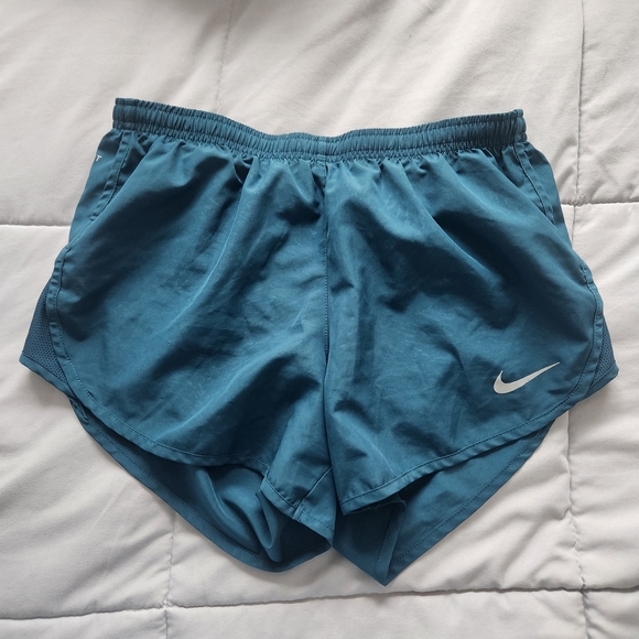 Nike Pants - Nike Blue Athletic Shorts Lightweight Elastic Waist